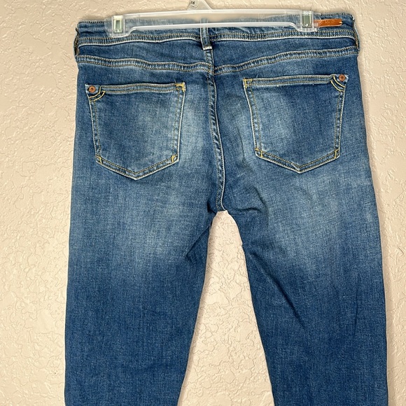 Anthropologie Pilcro and the Letterpress Tapestry Mid-Rise Slim Boyfriend Jeans - Picture 6 of 10